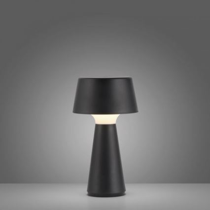 JUST LIGHT. 19260-18 - LED Dimbaar aanraken buitenshuis lamp ABERA LED/3W/3,7V 2000 mAh USB IP54 zwart
