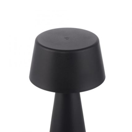 JUST LIGHT. 19260-18 - LED Dimbaar aanraken buitenshuis lamp ABERA LED/3W/3,7V 2000 mAh USB IP54 zwart