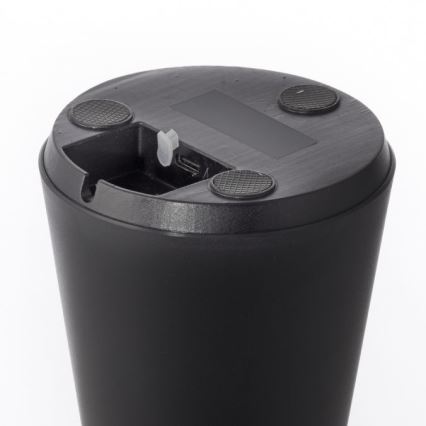 JUST LIGHT. 19260-18 - LED Dimbaar aanraken buitenshuis lamp ABERA LED/3W/3,7V 2000 mAh USB IP54 zwart