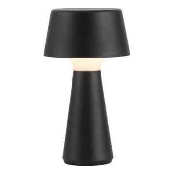 JUST LIGHT. 19260-18 - LED Dimbaar aanraken buitenshuis lamp ABERA LED/3W/3,7V 2000 mAh USB IP54 zwart