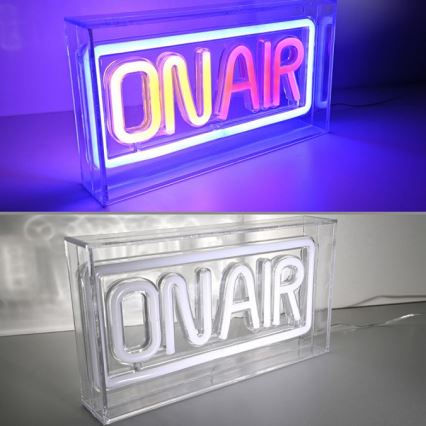 JUST LIGHT. 85013-70 - Décoration de table NEON LED/4W/5V On Air