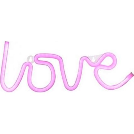 JUST LIGHT. 85021-87 - Décoration murale néon NEON LED/6,5W/5V Love