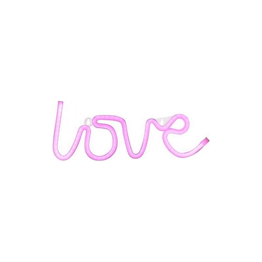 JUST LIGHT. 85021-87 - Décoration murale néon NEON LED/6,5W/5V Love
