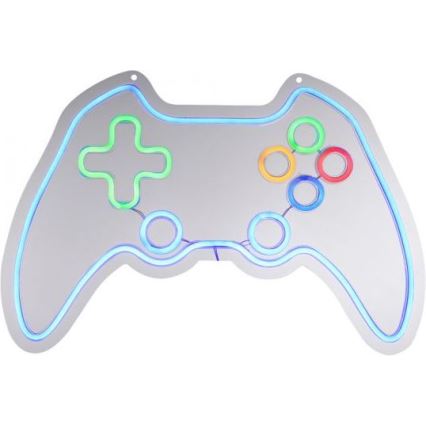 JUST LIGHT. 85022-70 - Décoration murale néon NEON 1xLED/6,5W/5V gamer