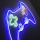 JUST LIGHT. 85022-70 - LED Neon-wanddecoratie NEON 1xLED/6,5W/5V gamer
