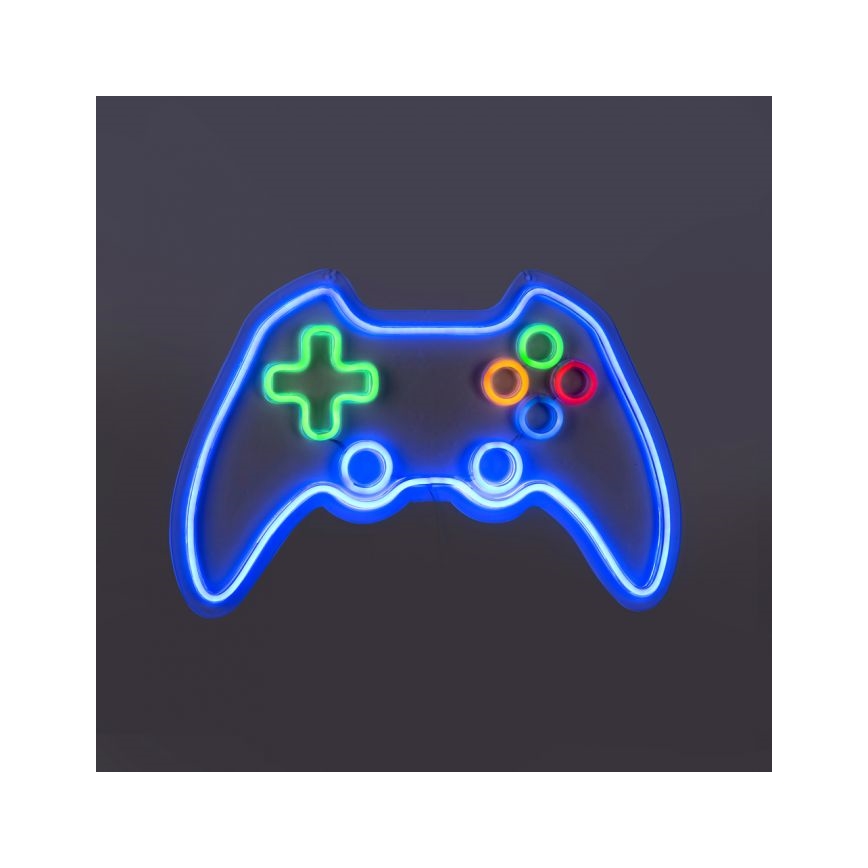 JUST LIGHT. 85022-70 - LED Neon-wanddecoratie NEON 1xLED/6,5W/5V gamer