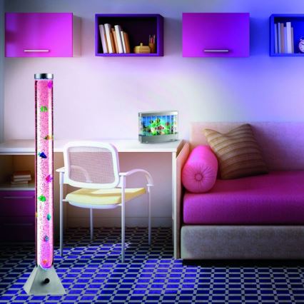 JUST LIGHT. 85106-55 - Lampadaire décoratif RVB AVA 12xLED/0,06W/230V