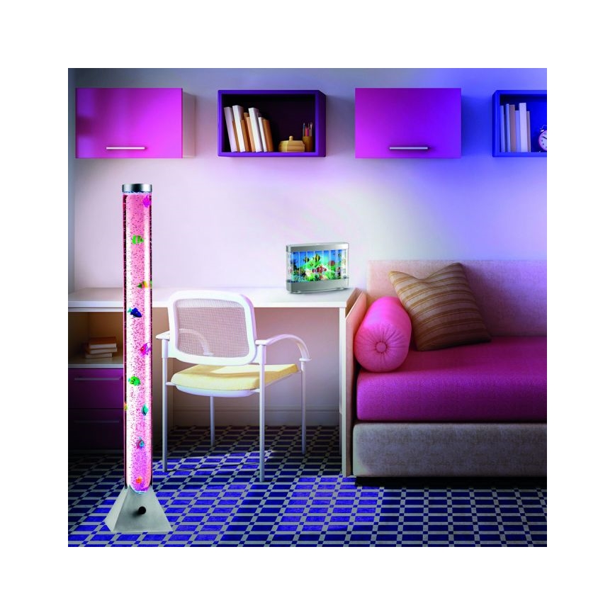 JUST LIGHT. 85106-55 - Lampadaire décoratif RVB AVA 12xLED/0,06W/230V