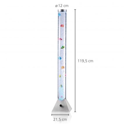 JUST LIGHT. 85106-55 - Lampadaire décoratif RVB AVA 12xLED/0,06W/230V