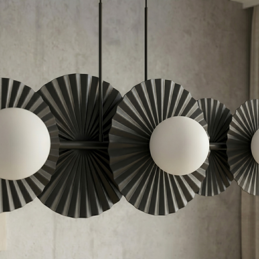 Kabelhanglamp UMBRA 6xG9/8W/230V zwart