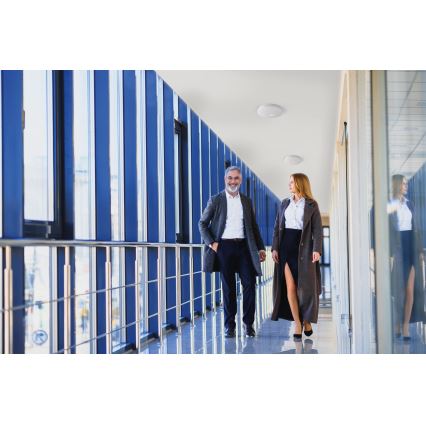 LED-plafondlamp met bewegings- en schemersensor FOGLER LED/24W/230V Ø 38 cm