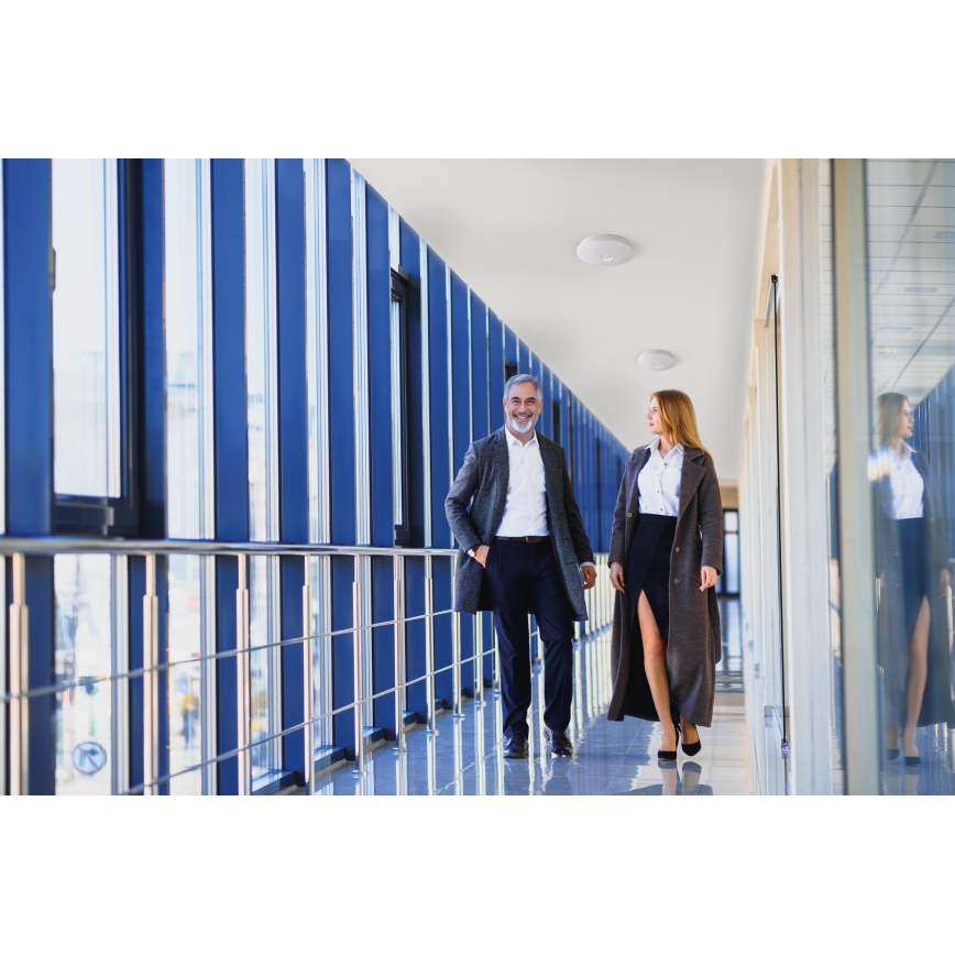 LED-plafondlamp met bewegings- en schemersensor FOGLER LED/24W/230V Ø 38 cm