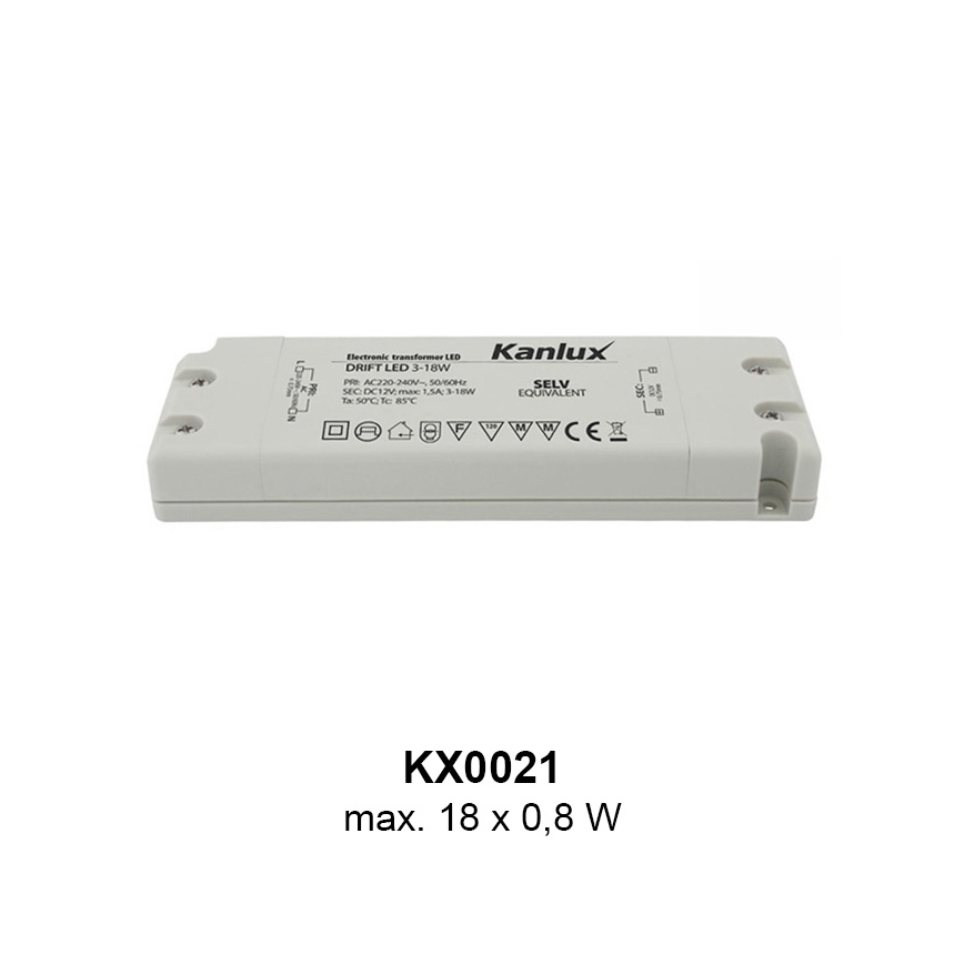 LED Oriëntatielamp 1xLED/0,8W/12V