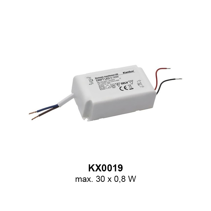 LED Oriëntatielamp 1xLED/0,8W/12V