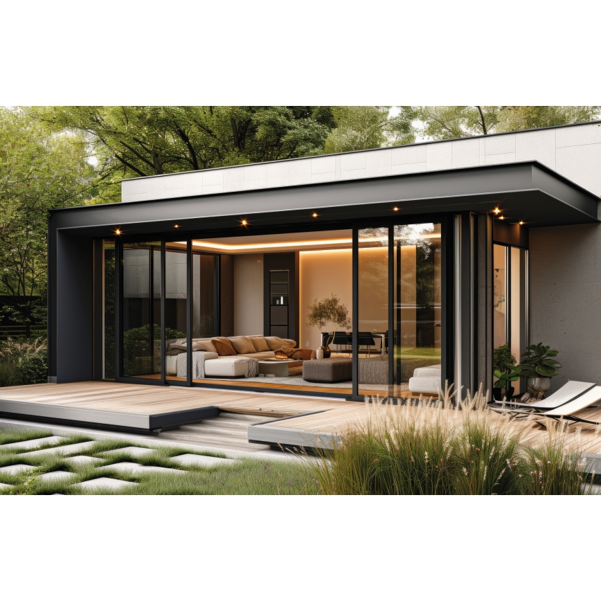 Hangende LED plafondverlichting voor buiten IMBER LED/1W/12V 3000K diameter 3 cm 40 lm IP65 wit