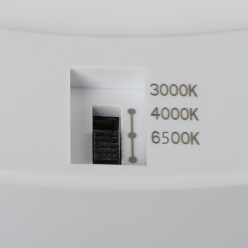LED Plafond-/inbouwlamp met bewegingssensor 2-in-1 ERGA LED/17W/230V 3000/4000/6500K wit