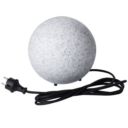 Buitenlamp STONO 1xE27/25W/230V Ø 30 cm IP65