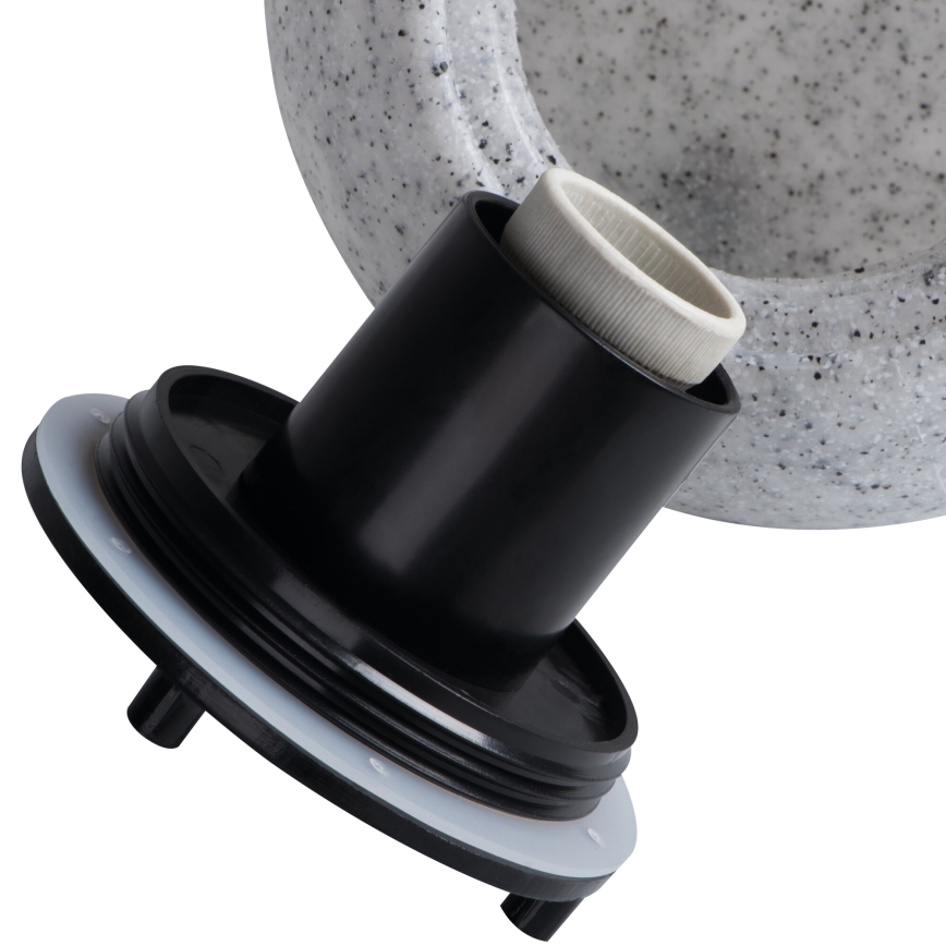 Buitenlamp STONO 1xE27/25W/230V Ø 30 cm IP65