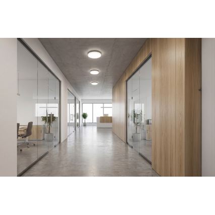 Plafonnier LED VARSO LED/22/30W/230V 3000/4000/6500K diam. 33 cm IP54