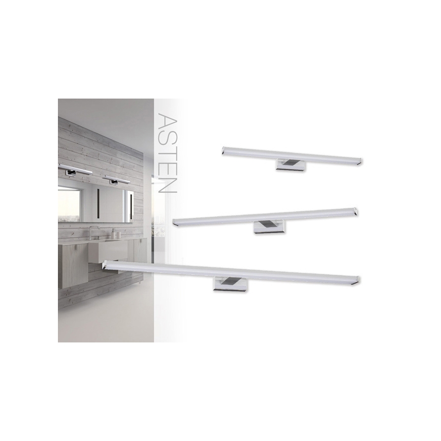 LED Badkamerspiegelverlichting ASTEN LED/12W/230V IP44 glanzend chroom