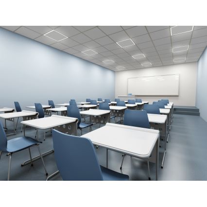LED Inbouw frame AVAR LED/40W/230V 4000K 59x59 cm