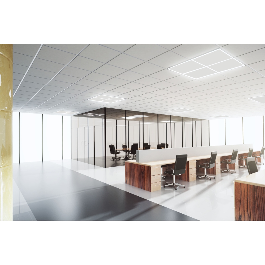 LED Inbouw frame AVAR LED/32W/230V 4000K UGR&lt;19 59,5x59,5 cm