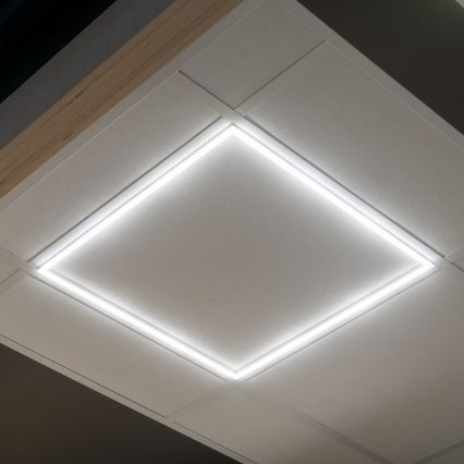 LED Inbouw frame AVAR LED/32W/230V 3000/4000/6500K 59x59 cm