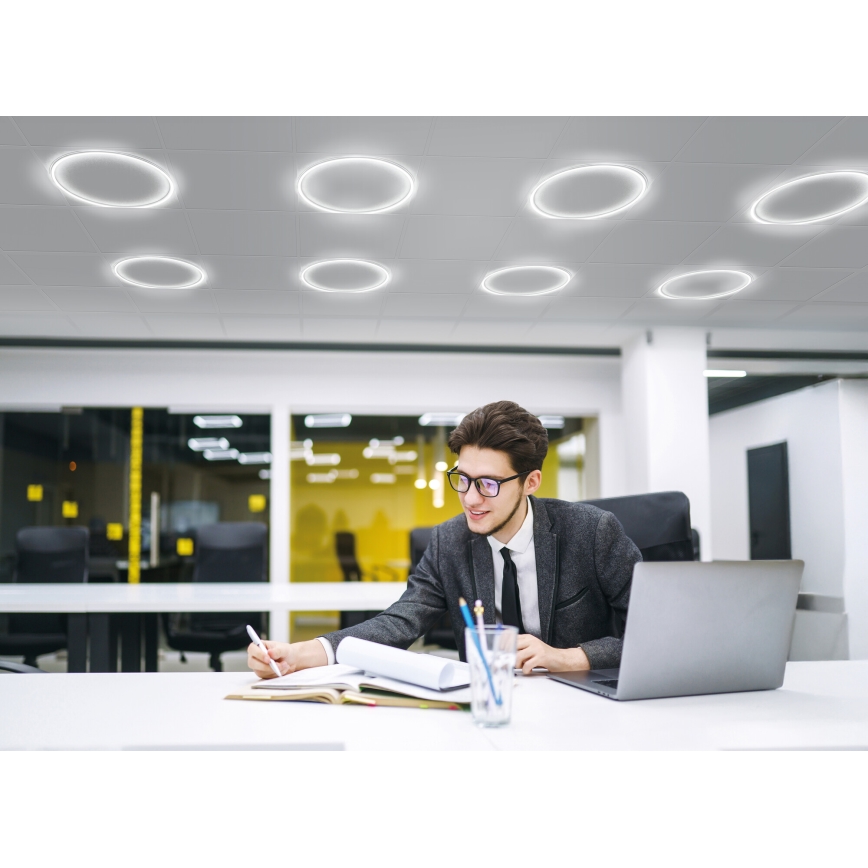 LED Inbouw frame AVAR LED/40W/230V 4000K diameter 59 cm