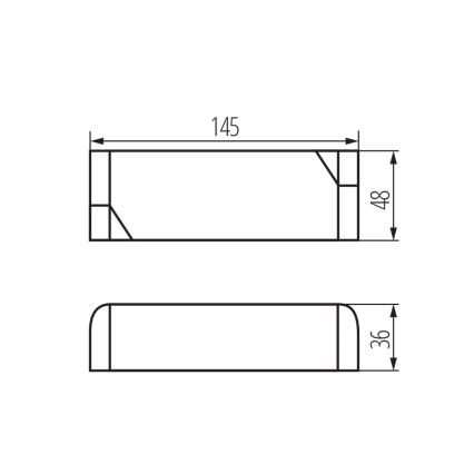 Transformateur électrique 0-30W/230V/12V DC