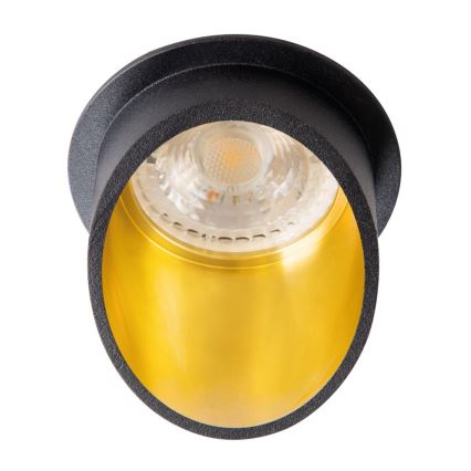 Spot encastrable SPAG GU10/35W noir/doré