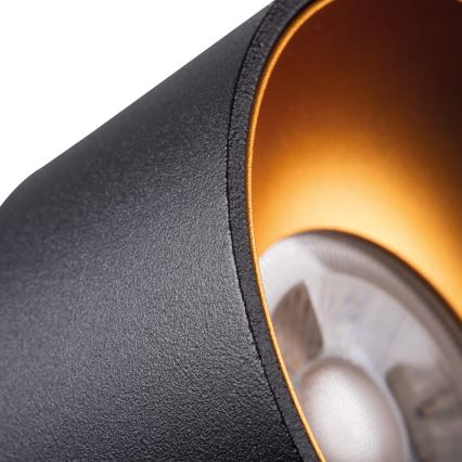 Spot encastrable LED MINI RITI 1xGU10/25W/230V noir/doré