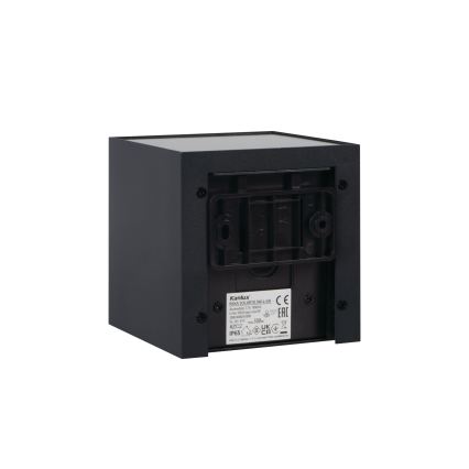 LED zonne-wandlamp met sensor REKA LED/3W/3,7V 1800 mAh 3000/4000/6500K IP65 zwart