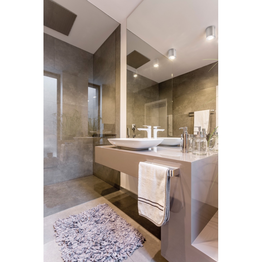 Kanlux 29242 - Badkamer plafondlamp SANI 1xGU10/10W/230V IP44 mat chroom