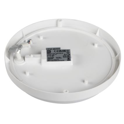 LED Badkamer plafondlamp TOLU LED/18W/230V 4000K IP54 wit