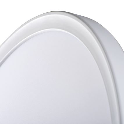LED Badkamer plafondlamp AZPO LED/11,8W/230V diameter 22,5 cm IP54 wit