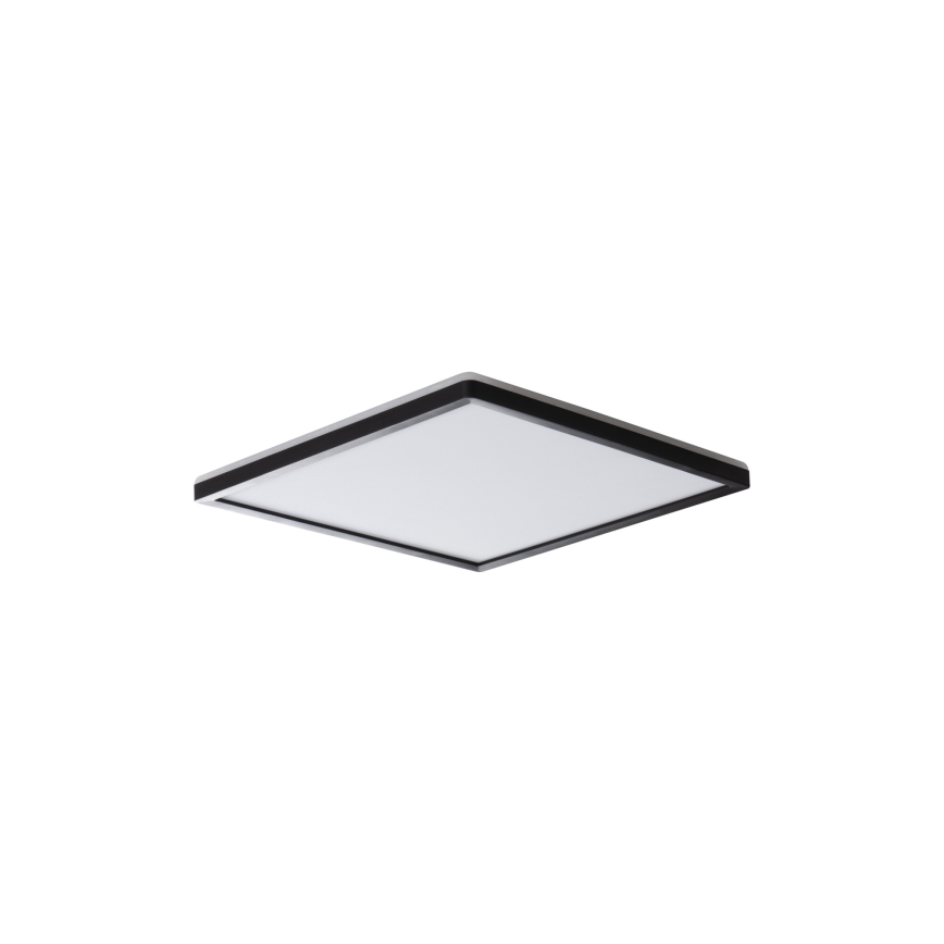 LED Badkamer plafondlamp AZPO LED/12,3W/230V IP54 zwart