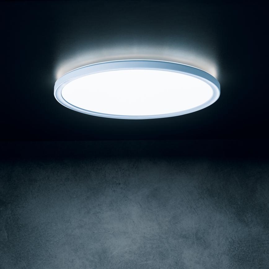 Plafonnier LED AZPO LED/11,8W/230V 3000/4000/6000K Ø 22,5 cm IP54 blanc