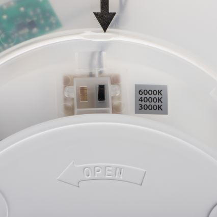 LED-plafondlamp AZPO LED/18,5W/230V 3000/4000/6000K Ø 29 cm IP54 wit