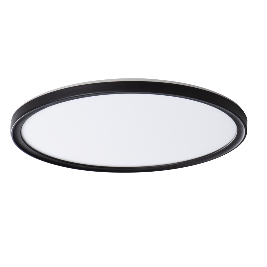 Plafonnier LED AZPO/22W/230V Ø 42 cm 3000/4000/6000K IP54 noir