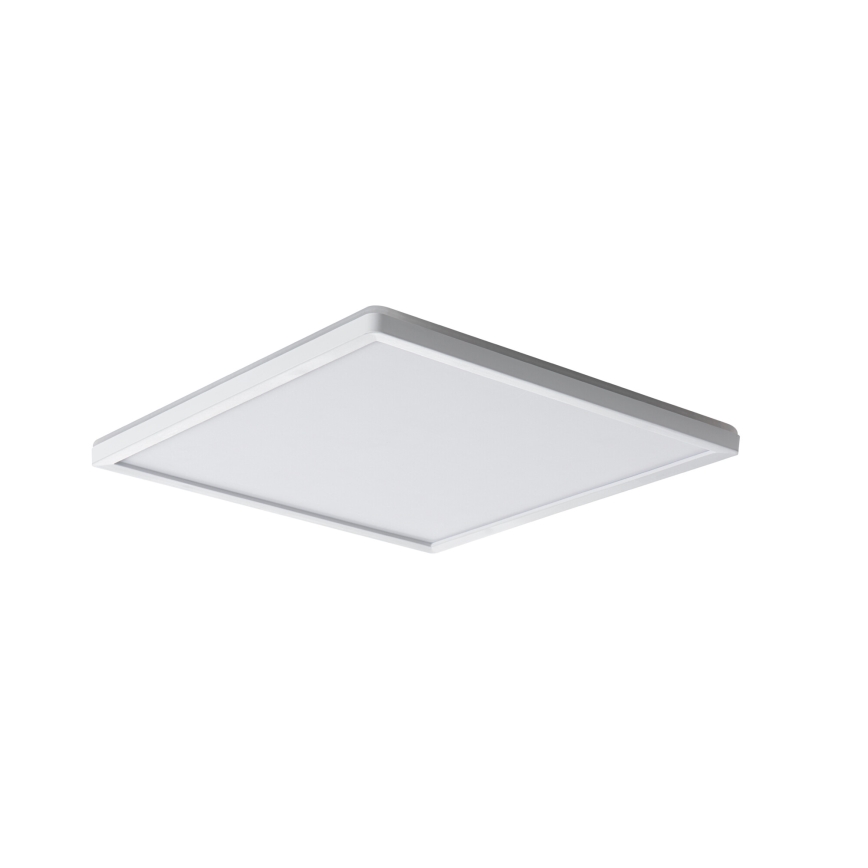 Plafonnier LED AZPO 17,5 W, 230 V, 3000/4000/6000 K, 30 x 30 cm, IP54, blanc