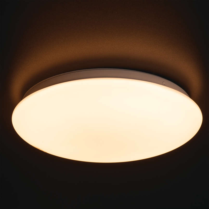 LED plafondlamp voor badkamer met bewegings- en schemersensor CORSO LED/18W/230V 3000/4000/6500K pr. 33 cm IP44