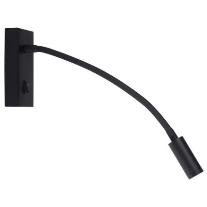 LED Flexibele lamp TONIL LED/2,7W/230V zwart
