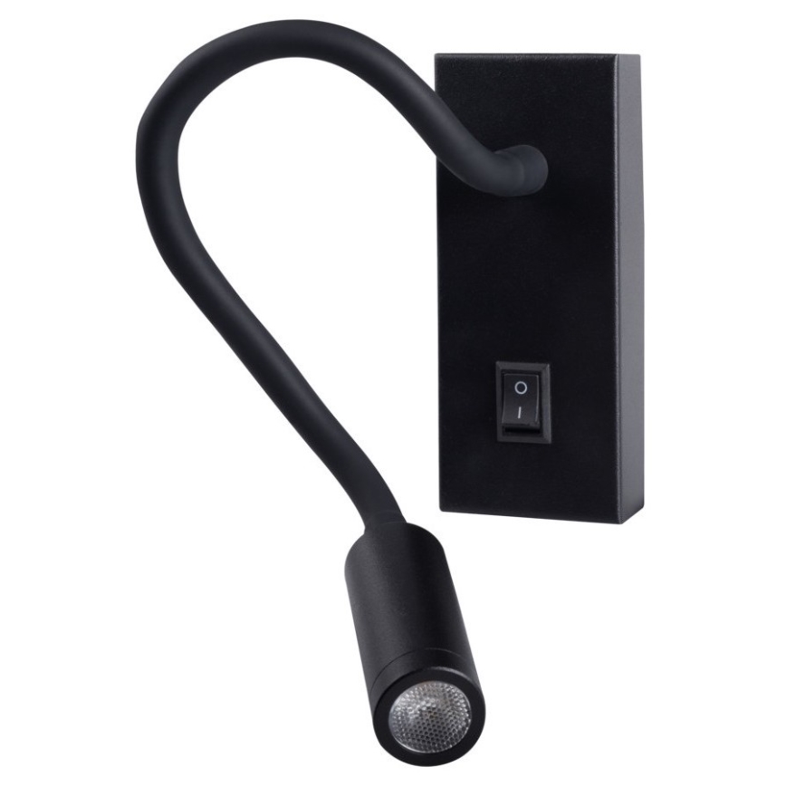LED Flexibele lamp TONIL LED/2,7W/230V zwart