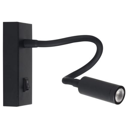 Petite lampe flexible TONIL LED/2,7W/230V noir