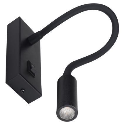 Petite lampe flexible TONIL LED/2,7W/230V noir