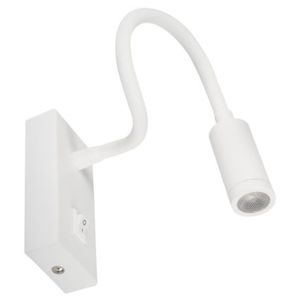 LED Flexibele lamp TONIL LED/2,7W/230V wit