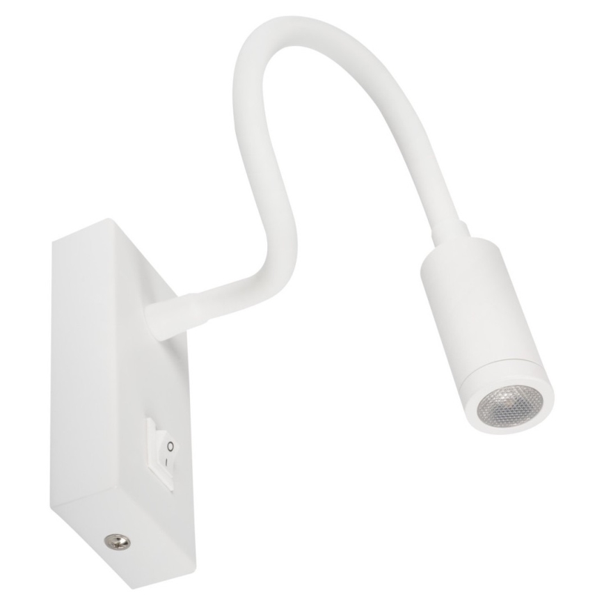 LED Flexibele lamp TONIL LED/2,7W/230V wit