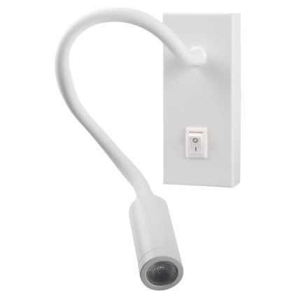 LED Flexibele lamp TONIL LED/2,7W/230V wit