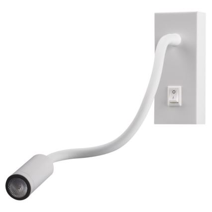 LED Flexibele lamp TONIL LED/2,7W/230V wit