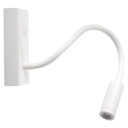 Petite lampe flexible TONIL LED/2,7W/230V blanc